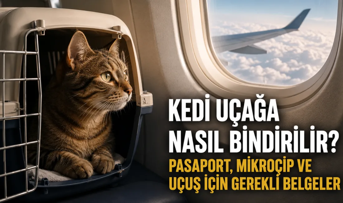 Kedisiyle uçak yolculuğu yapacakların mikroçip, ev hayvanı pasaportu, kuduz aşısı