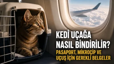 Kedisiyle uçak yolculuğu yapacakların mikroçip, ev hayvanı pasaportu, kuduz aşısı