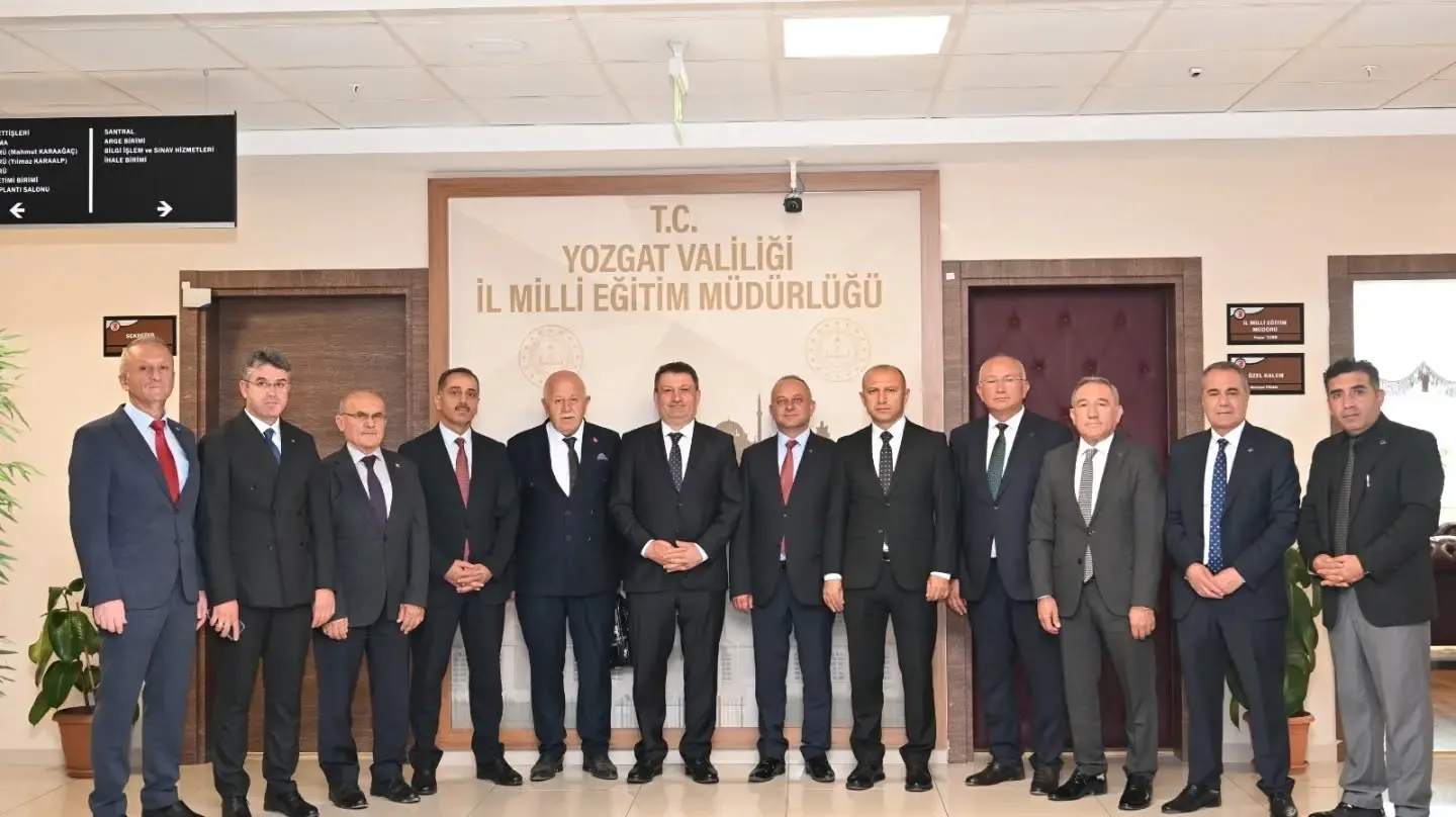 Yerköy İlçe Millî Eğitim Müdürü Necmettin Sağlam, diğer ilçe millî