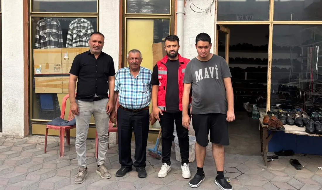 Yerköy Sosyal Hizmet Merkezi Müdürlüğü, Kıbrıs Gazisi Atalay Taşkınöz'ü evinde