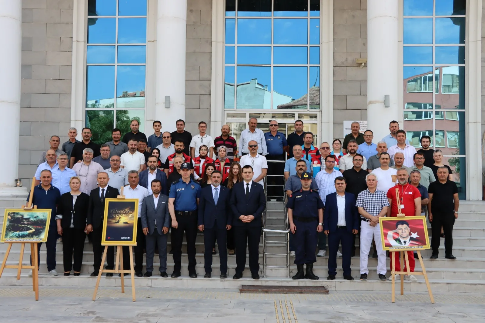 Yerköy'de 15 Temmuz Şehitleri Dualarla Anıldı