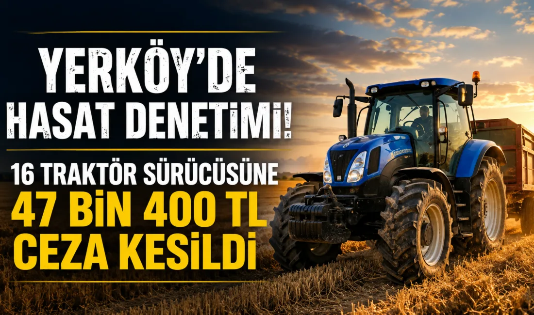 Yerköy İlçe Emniyet Müdürlüğü ekipleri, hasat sezonunda tarım arazilerinde çıkabilecek