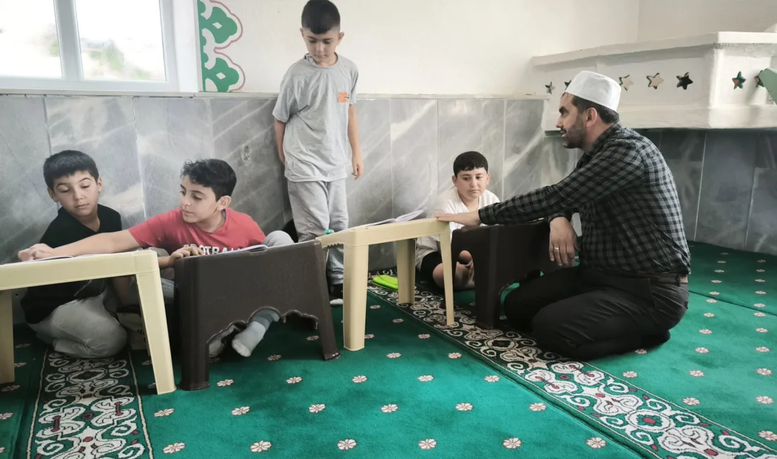 Yerköy Müftülüğü, Yaz Kur'an Kurslarını yerinde incelemeye devam ediyor. İlçe