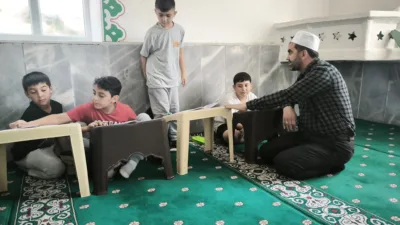 Yerköy Müftülüğü, Yaz Kur'an Kurslarını yerinde incelemeye devam ediyor. İlçe