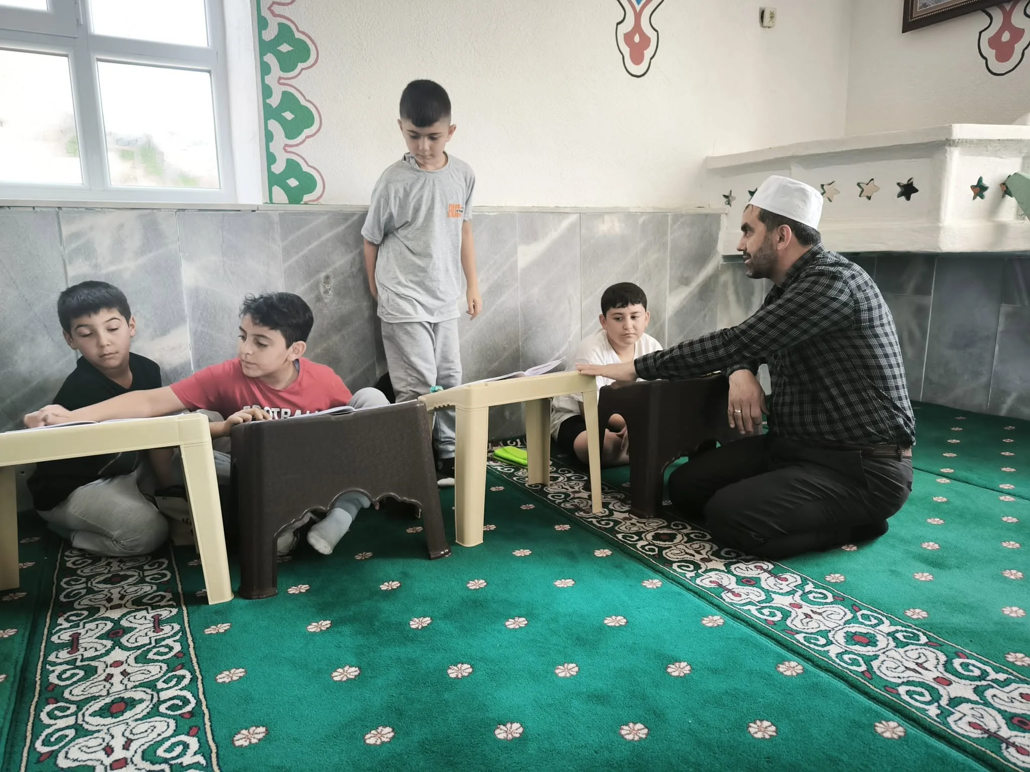 Yerköy Müftülüğü, Yaz Kur'an Kurslarını yerinde incelemeye devam ediyor. İlçe