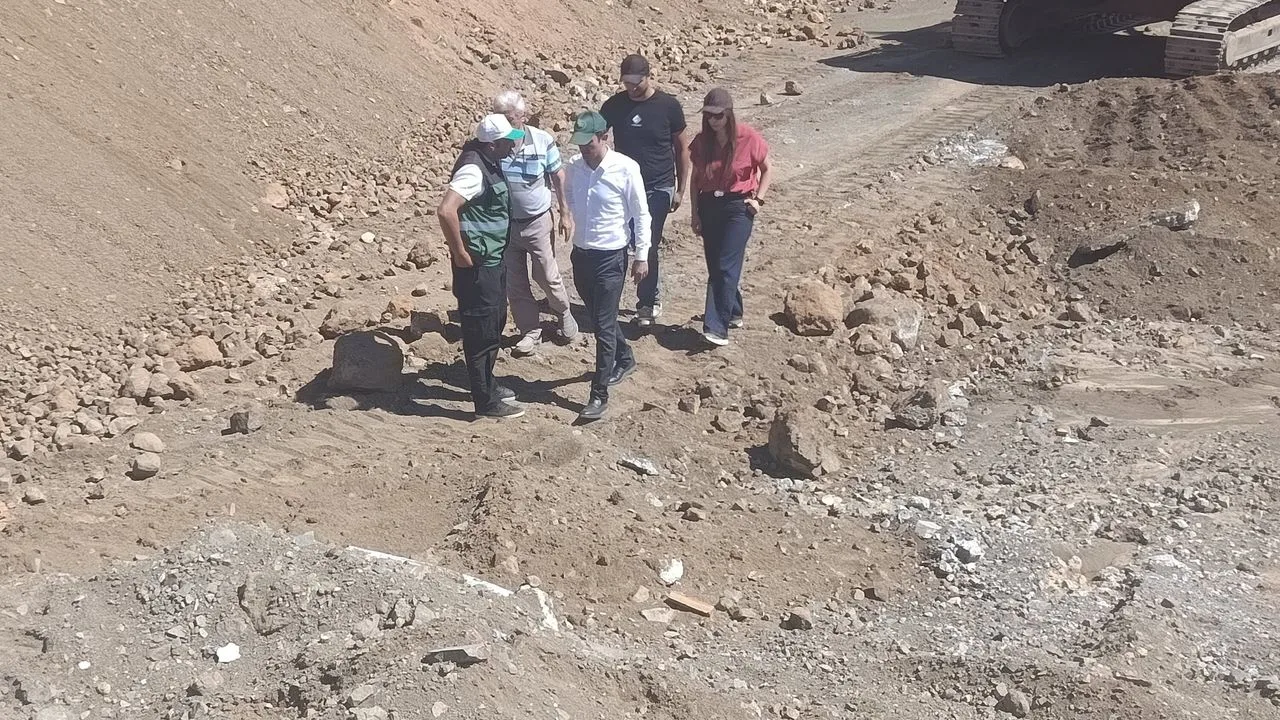 DSİ 123. Şube Müdürü Nurettin Şenol, Sorgun'un Araplı beldesinde devam