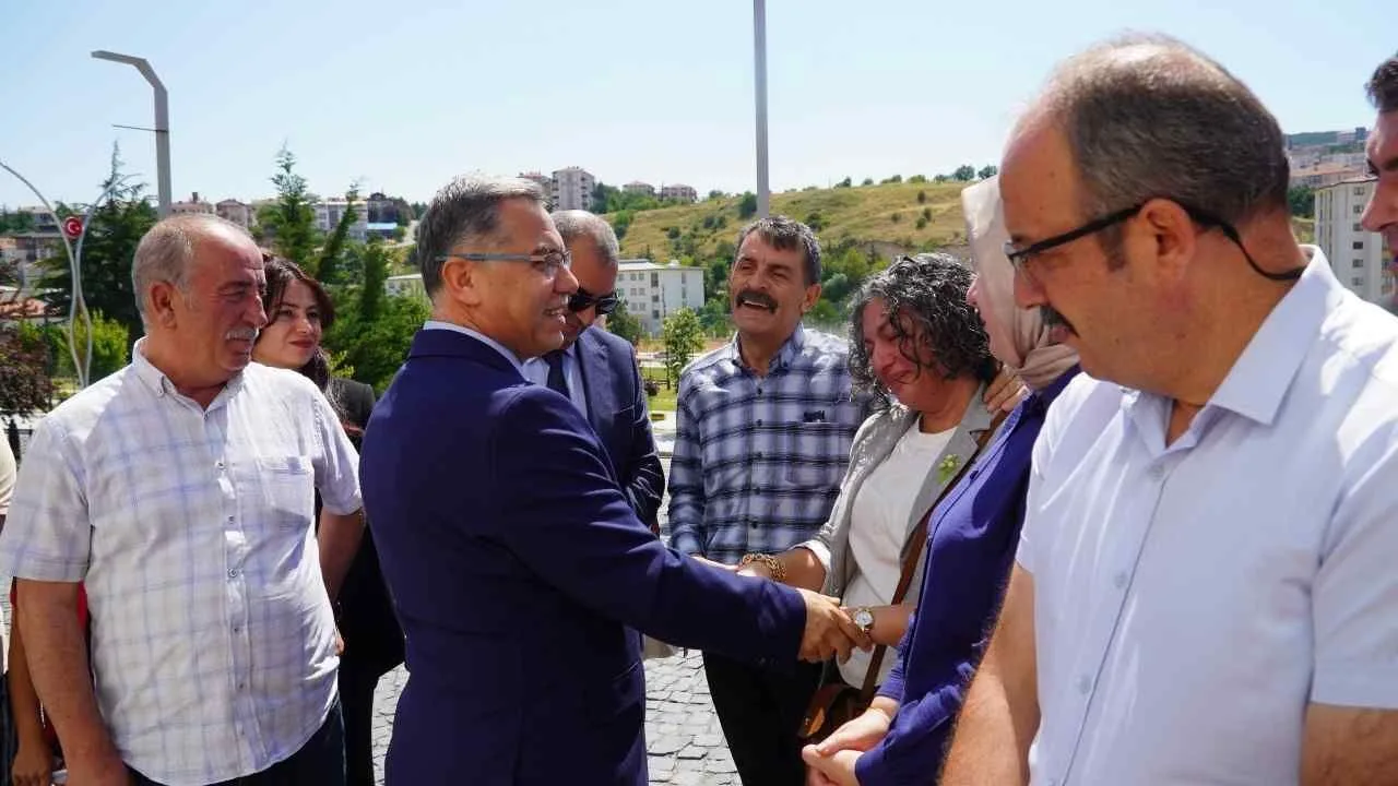 İsmail Altınkaynak Yozgat'a Veda Etti