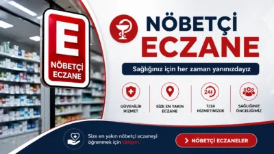5 Ağustos Çarşamba günü tarihinde Yerköy’de nöbetçi olarak hizmet verecek