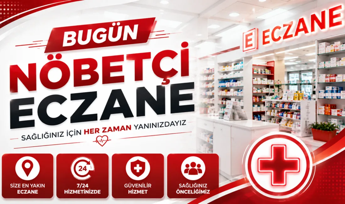 Yerköy / Yozgat'ta 09 Temmuz Perşembe günü nöbetçi eczanelerin açıklandığı