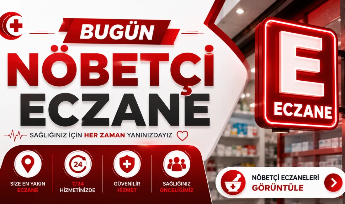 15 Temmuz 2026 Çarşamba günü Yerköy ilçemizde nöbetçi olarak hizmet