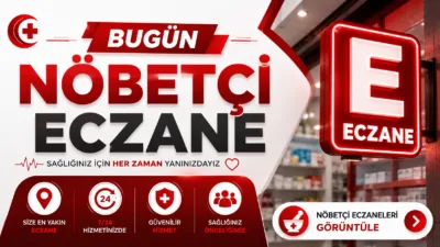 15 Temmuz 2026 Çarşamba günü Yerköy ilçemizde nöbetçi olarak hizmet