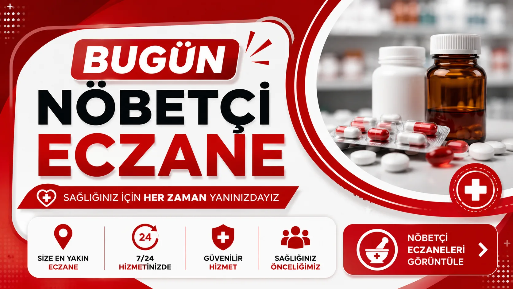 08 Temmuz Yerköy'de Nöbetçi Eczane Belli Oldu! İşte Bugünkü Adres
