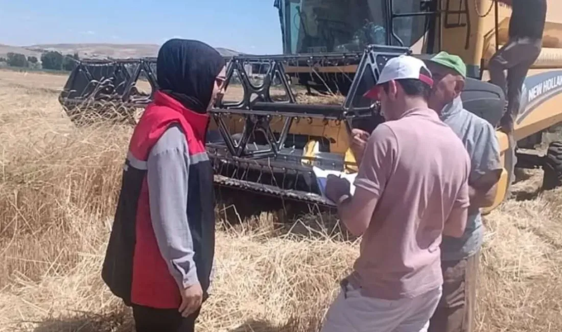 Yerköy İlçe Tarım ve Orman Müdürlüğü, hasat sezonu öncesinde biçerdöver