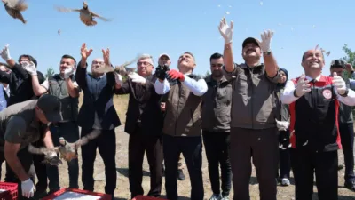 Yozgat’ta, biyolojik çeşitliliği artırmak ve doğal yaşamı desteklemek amacıyla üretilen