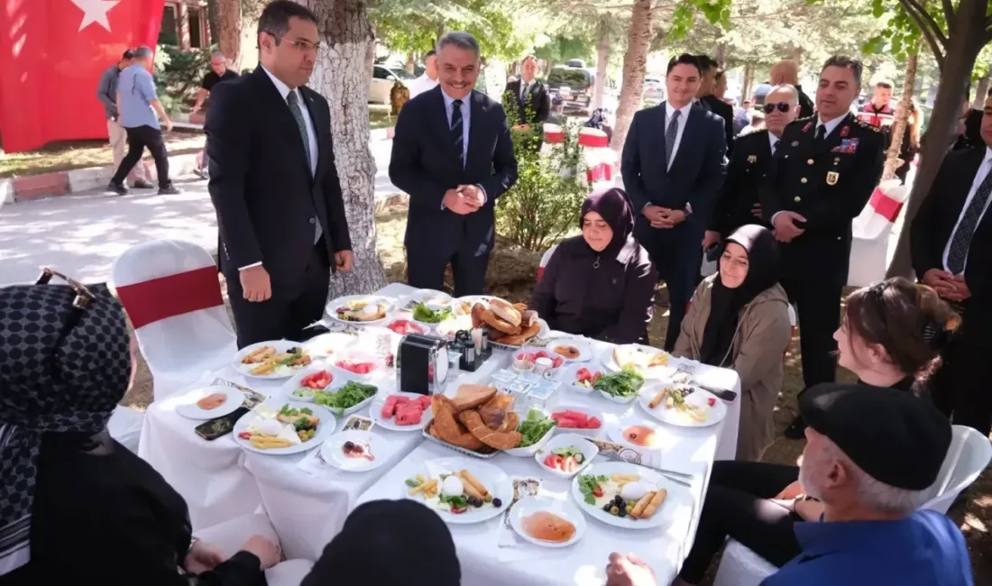 Yozgat'ta 15 Temmuz Demokrasi ve Millî Birlik Günü nedeniyle düzenlenen