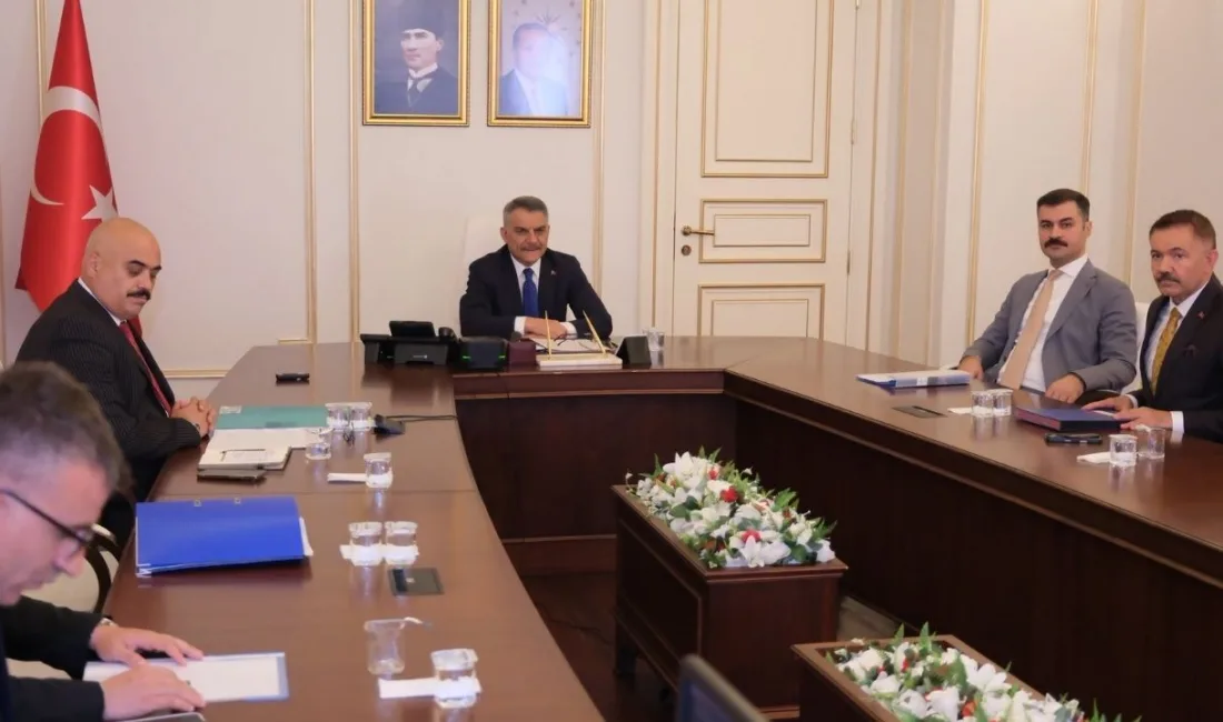 Yozgat'ta düzenlenen 2026 yılı 2'nci Dönem İl Koordinasyon Kurulu Toplantısı'nda,