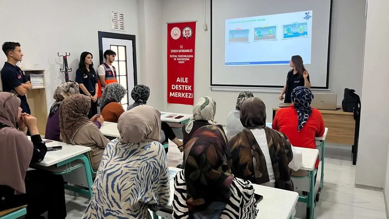 Yozgat'ta Afet Farkındalık Eğitimi Devam Ediyor