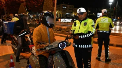 Yozgat'ta, gürültü kirliliğine yol açan abartı egzoz ve yüksek sesle