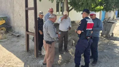 Yozgat İl Jandarma Komutanlığı, Boğazlıyan ilçesinde anız ve orman yangınlarının