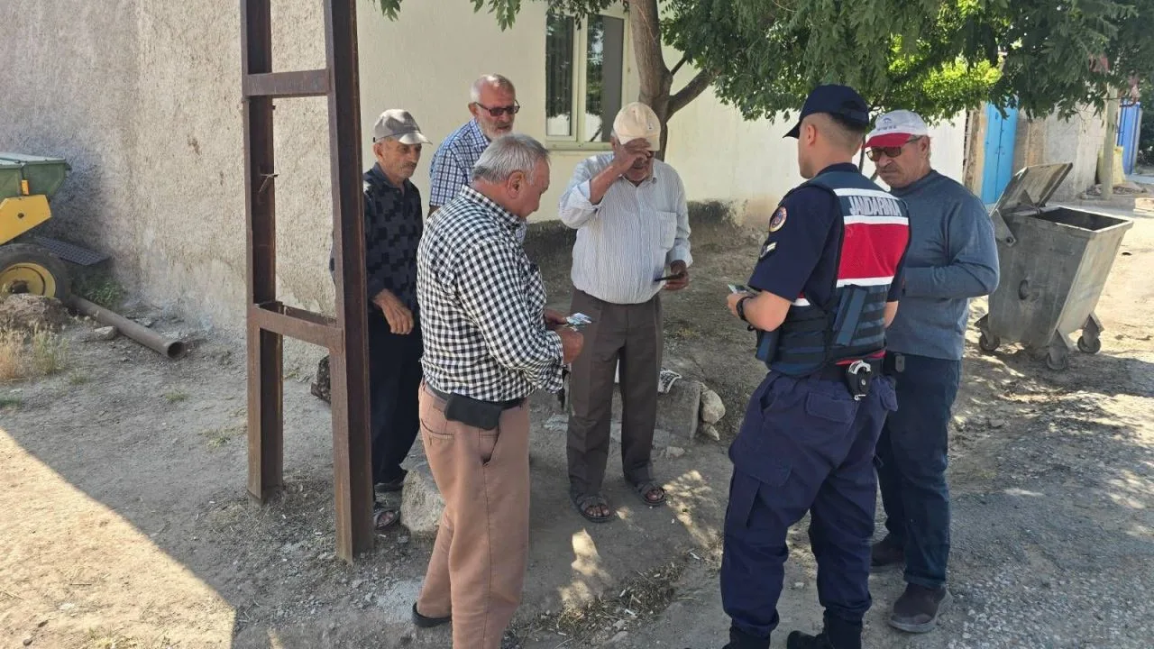 Yozgat'ta Jandarma, Yangın Önleme Bilgilendirmesi Yaptı