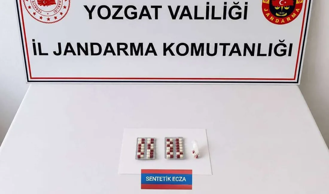 Yozgat İl Jandarma Komutanlığı, Ankara'dan Yozgat'a uyuşturucu madde getirileceği bilgisi