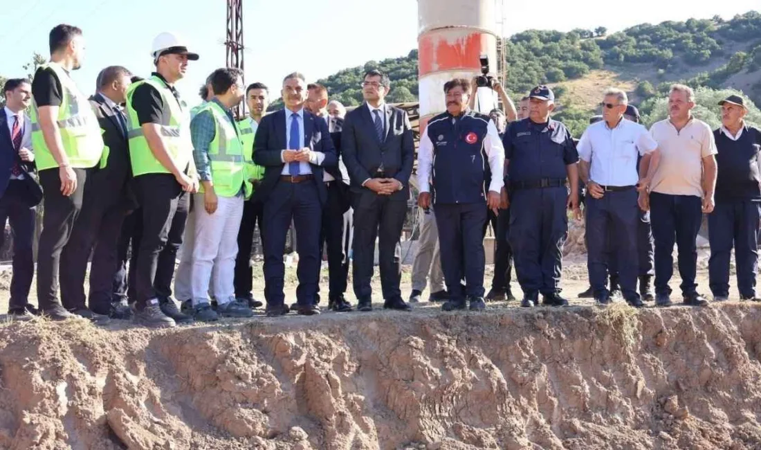 Yozgat'ın Saraykent ilçesinde jeotermal topraksız tarım serasının temeli atıldı. Yozgat