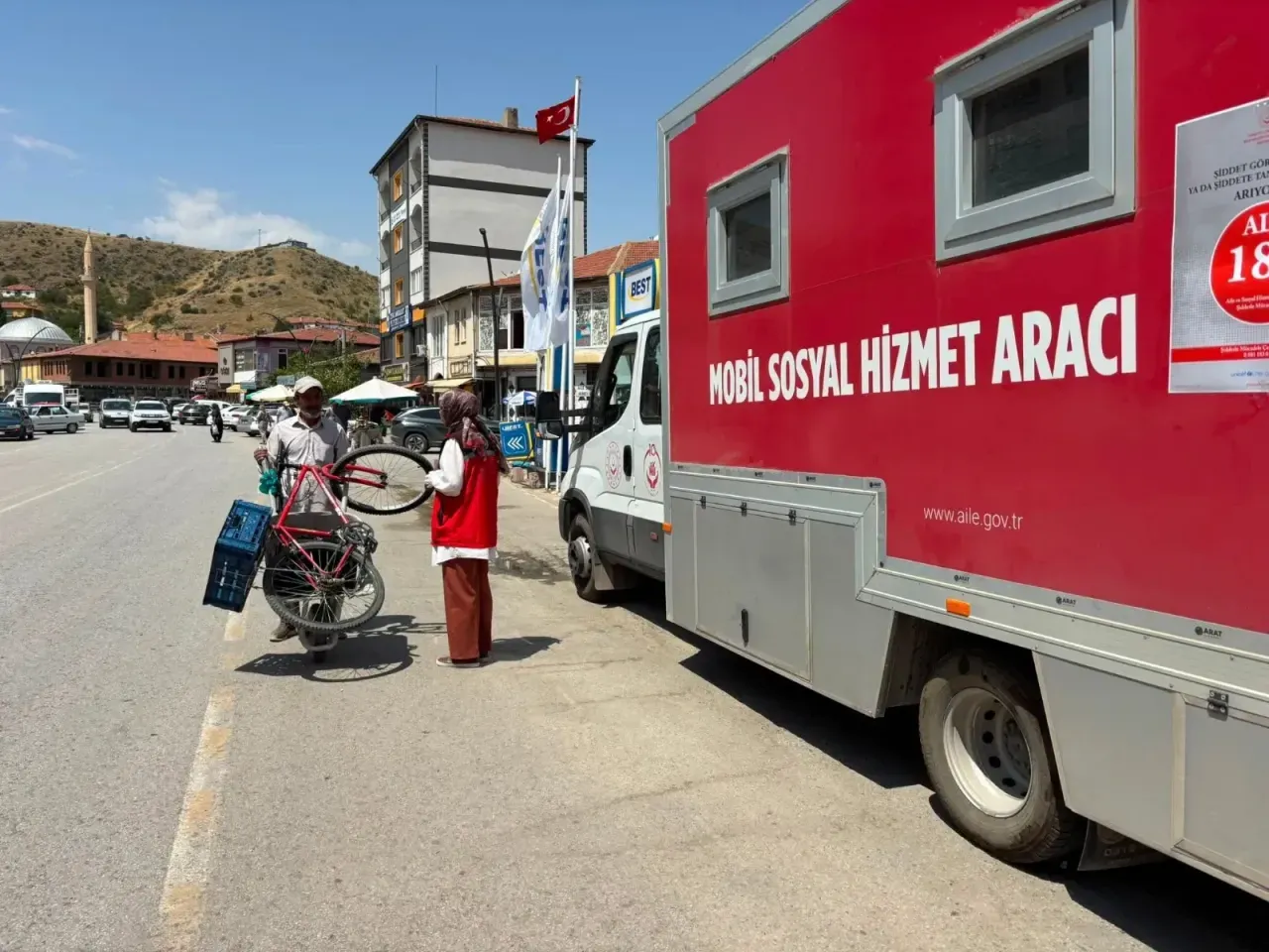 Yozgat’ta Mobil Sosyal Hizmet Aracı Hizmete Girdi