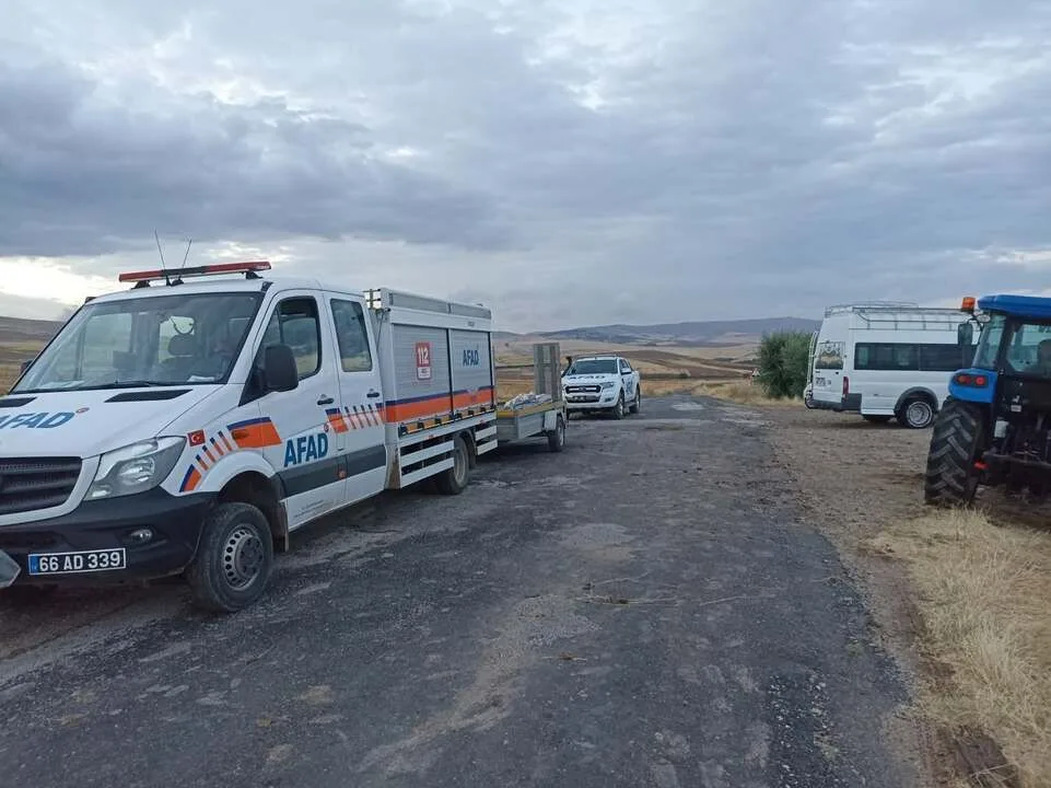 Yozgat'ta meydana gelen sağanak yağış sonrası mevsimlik tarım işçileri için