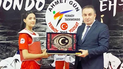 Yerköylü genç sporcu İrem Örül, henüz 16 yaşında olmasına rağmen