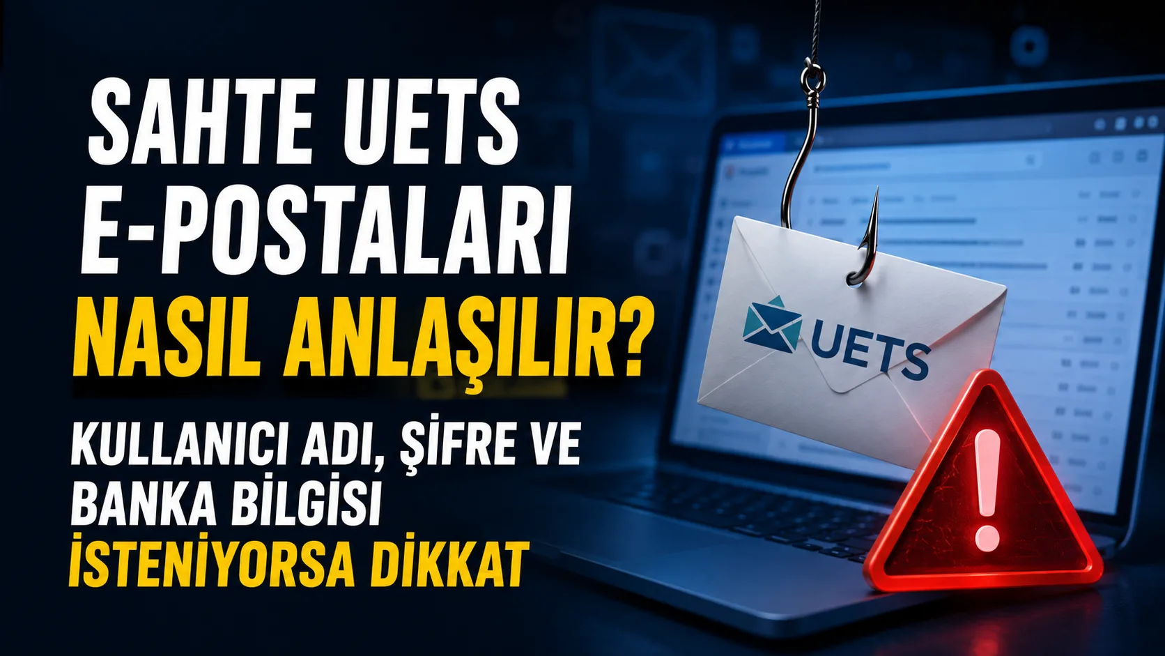 PTT ve Ulusal Elektronik Tebligat Sistemi adına gönderilmiş izlenimi verilen