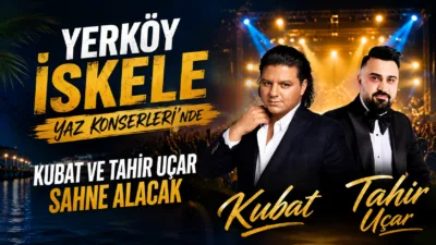Yozgat'ın Yerköy ilçesinde düzenlenen "Yerköy İskele Yaz Konserleri" etkinliğinde, Türk