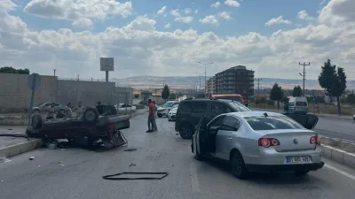 Yerköy Şehit Korgeneral Osman Erbaş Devlet Hastanesi yolunda meydana gelen