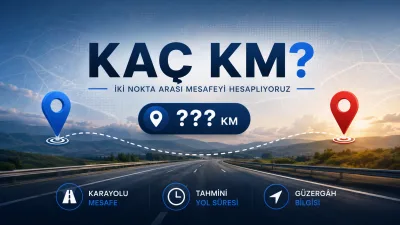Yozgat’ın Yerköy ilçesi ile Adıyaman Merkez arasında özel araçla yolculuk