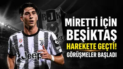 Beşiktaş, orta saha transferi için rotasını Juventus’a çevirdi. Siyah-beyazlıların 23