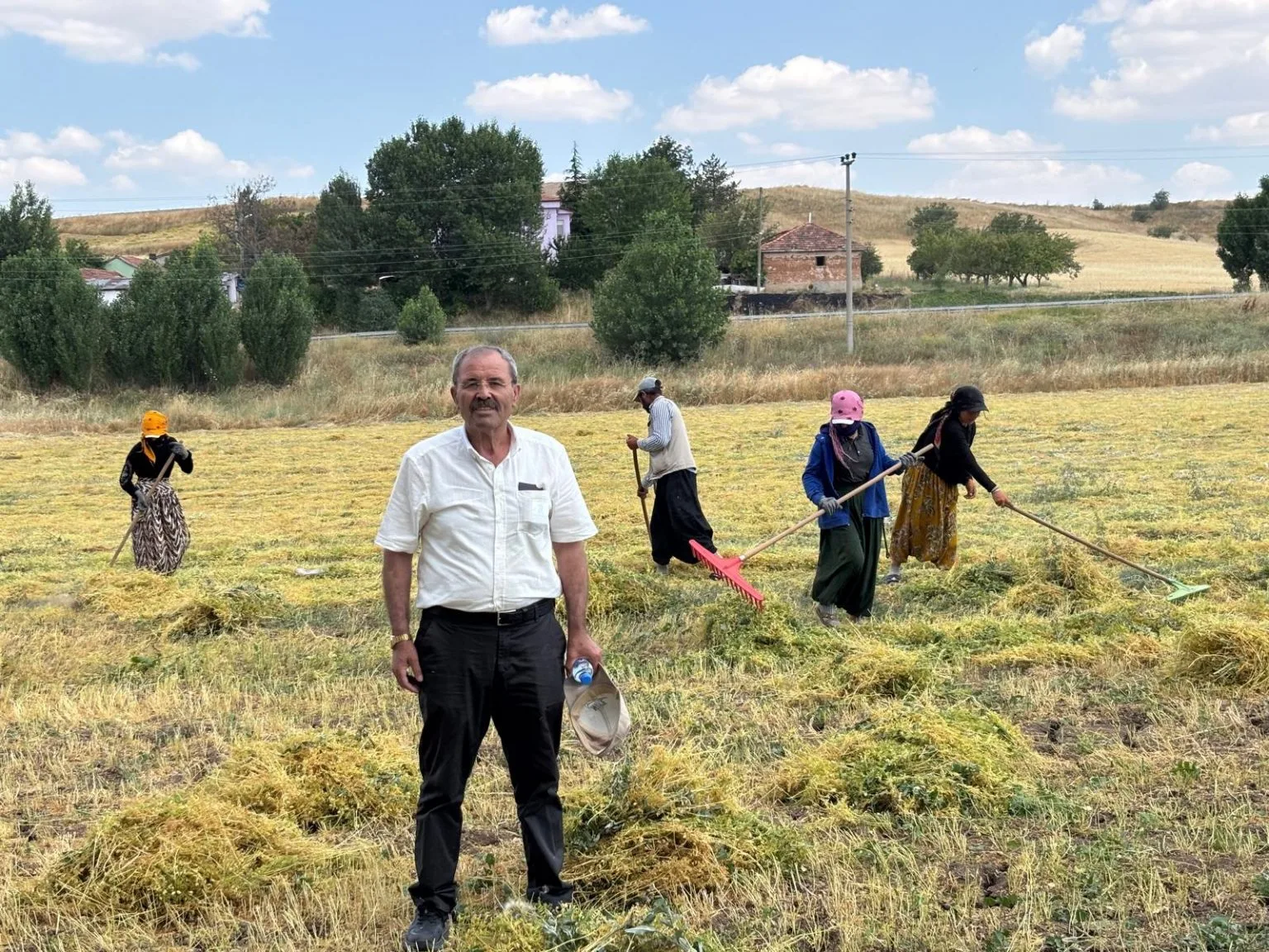 Yozgat’ta nohut ve yeşil mercimek üreticileri, taban fiyat açıklanmaması ve