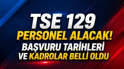 Türk Standardları Enstitüsü (TSE), merkez ve taşra teşkilatında görevlendirilmek üzere