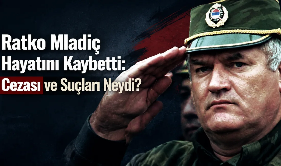 Bosnalı Sırp eski komutan ratko mladiç, müebbet hapis cezasını çektiği