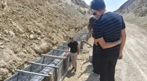 Yerköy İğdecik Göleti Sulaması kapsamında yapımı devam eden iletim hattındaki