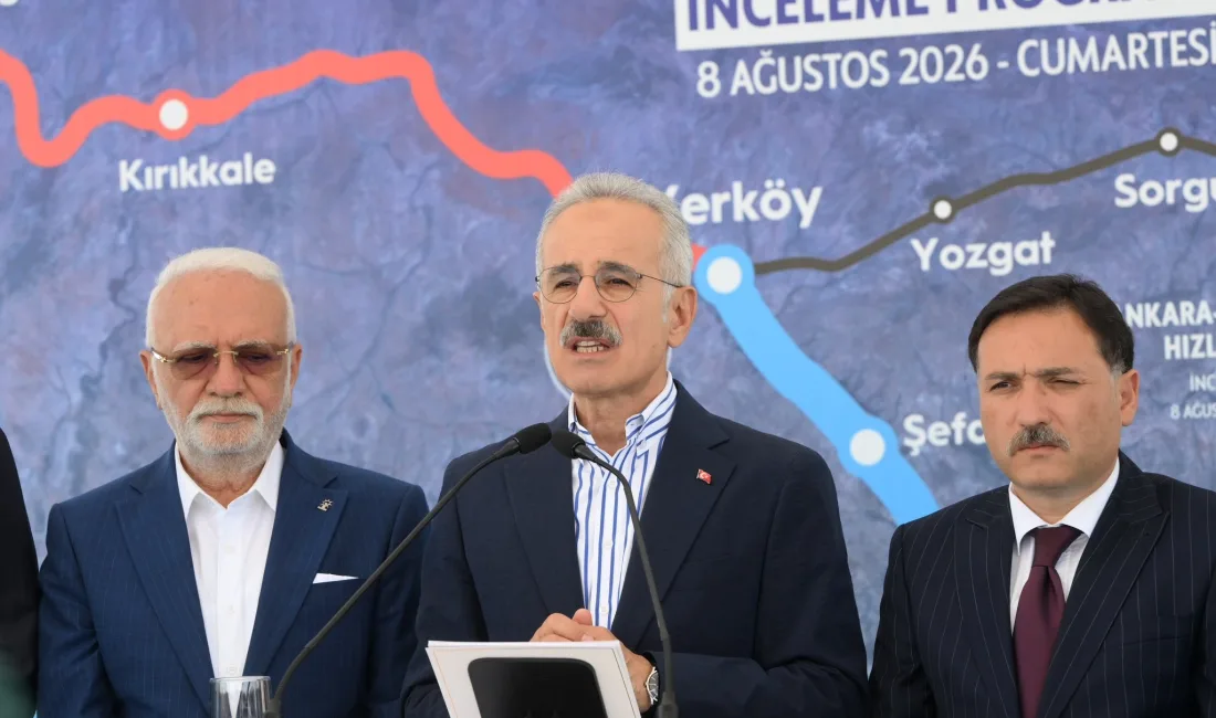 Yerköy-Kayseri Yüksek Hızlı Tren Projesinde çalışmalar yüzde 50 seviyesine ulaştı.