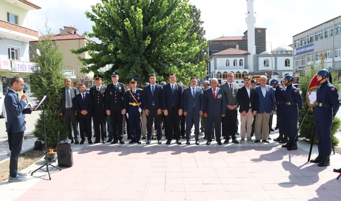 Yerköy ilçemizde, 30 Ağustos Zafer Bayramı’nın 104. yıl dönümü düzenlenen