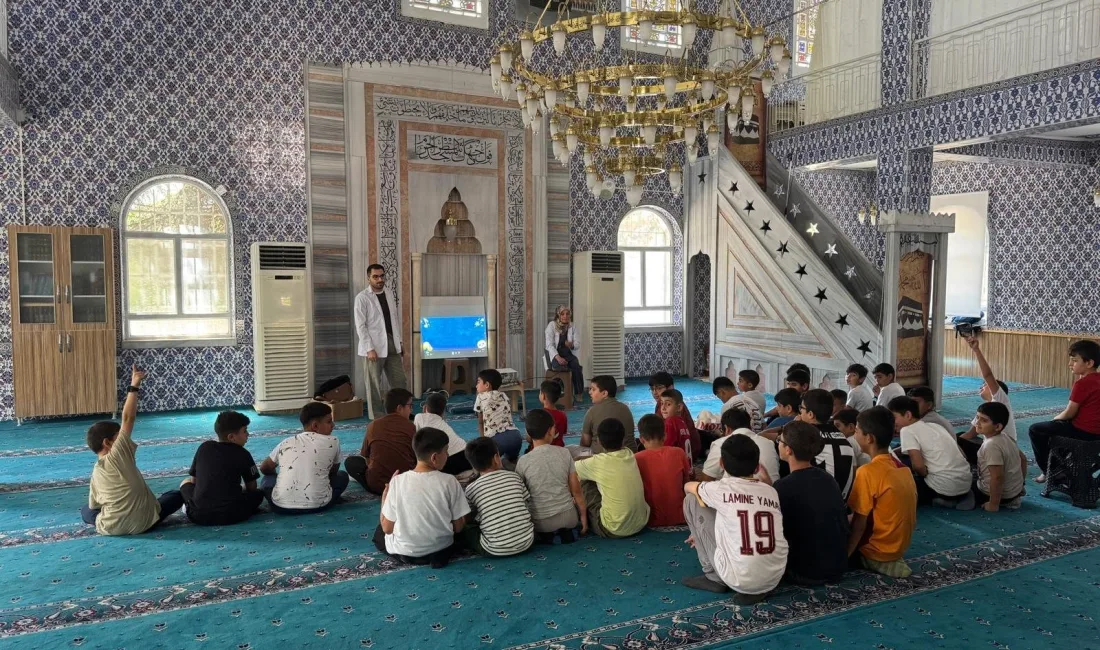 Yerköy’de çocukların sağlıklı gelişimine katkı sağlamak amacıyla Küba Camii’nde kapsamlı