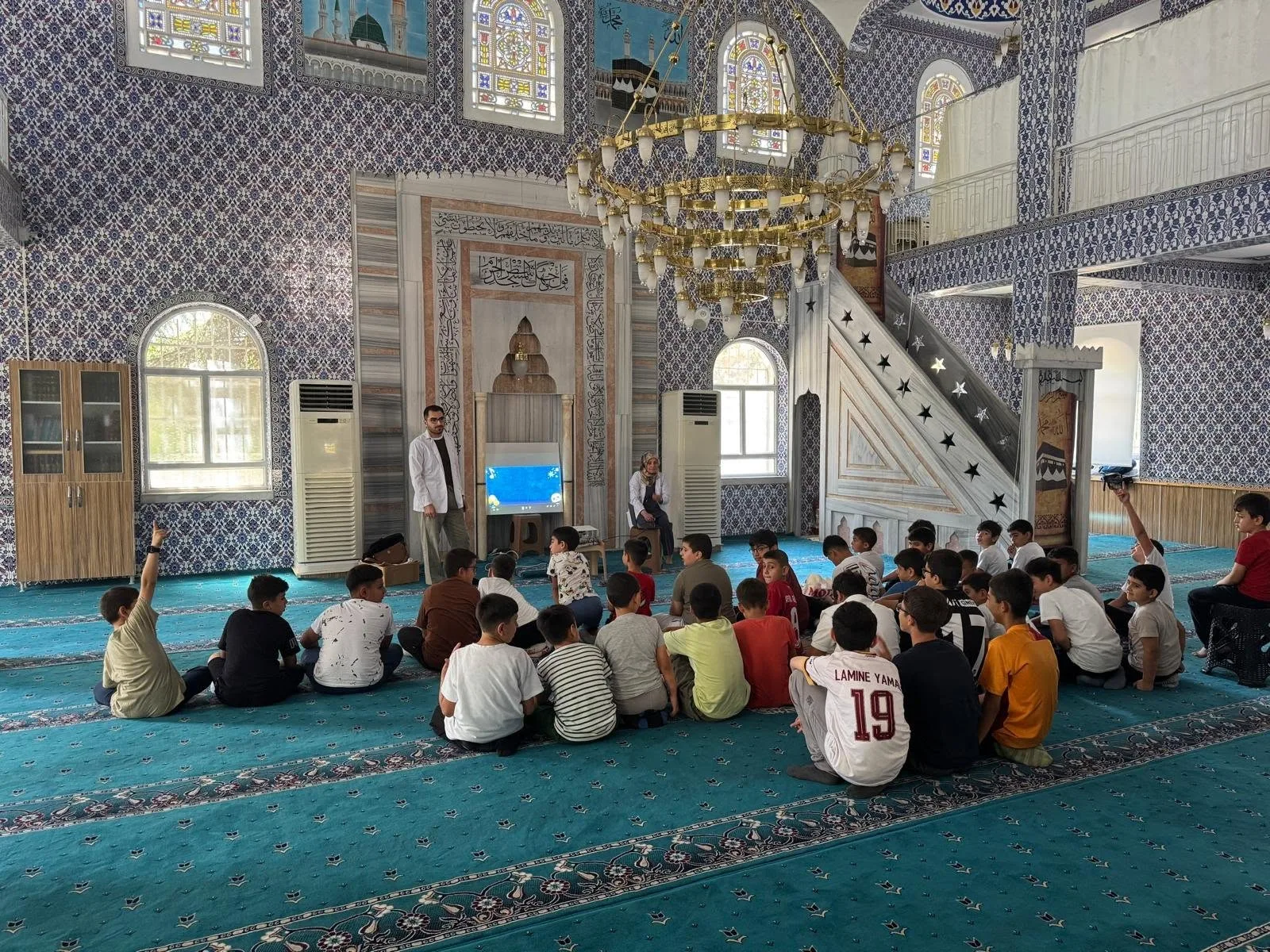 Yerköy’de çocukların sağlıklı gelişimine katkı sağlamak amacıyla Küba Camii’nde kapsamlı