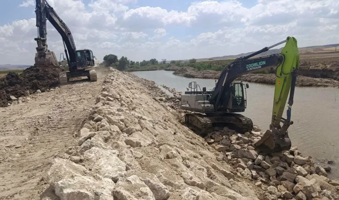 Yerköy’de sulama altyapısının güçlendirilmesi ve Delice Irmak’ta taşkın riskine karşı