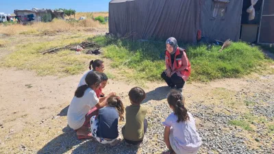 Yerköy’ün Arifoğlu ve Sekili bölgelerinde bulunan mevsimlik tarım işçilerine yönelik