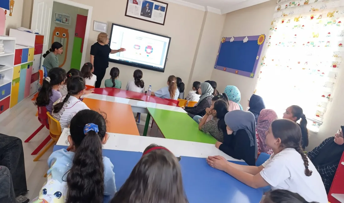 Yerköy İlçe Sağlık Müdürlüğü, Gültepe Kur'an Kursu'nda düzenlediği eğitim programıyla
