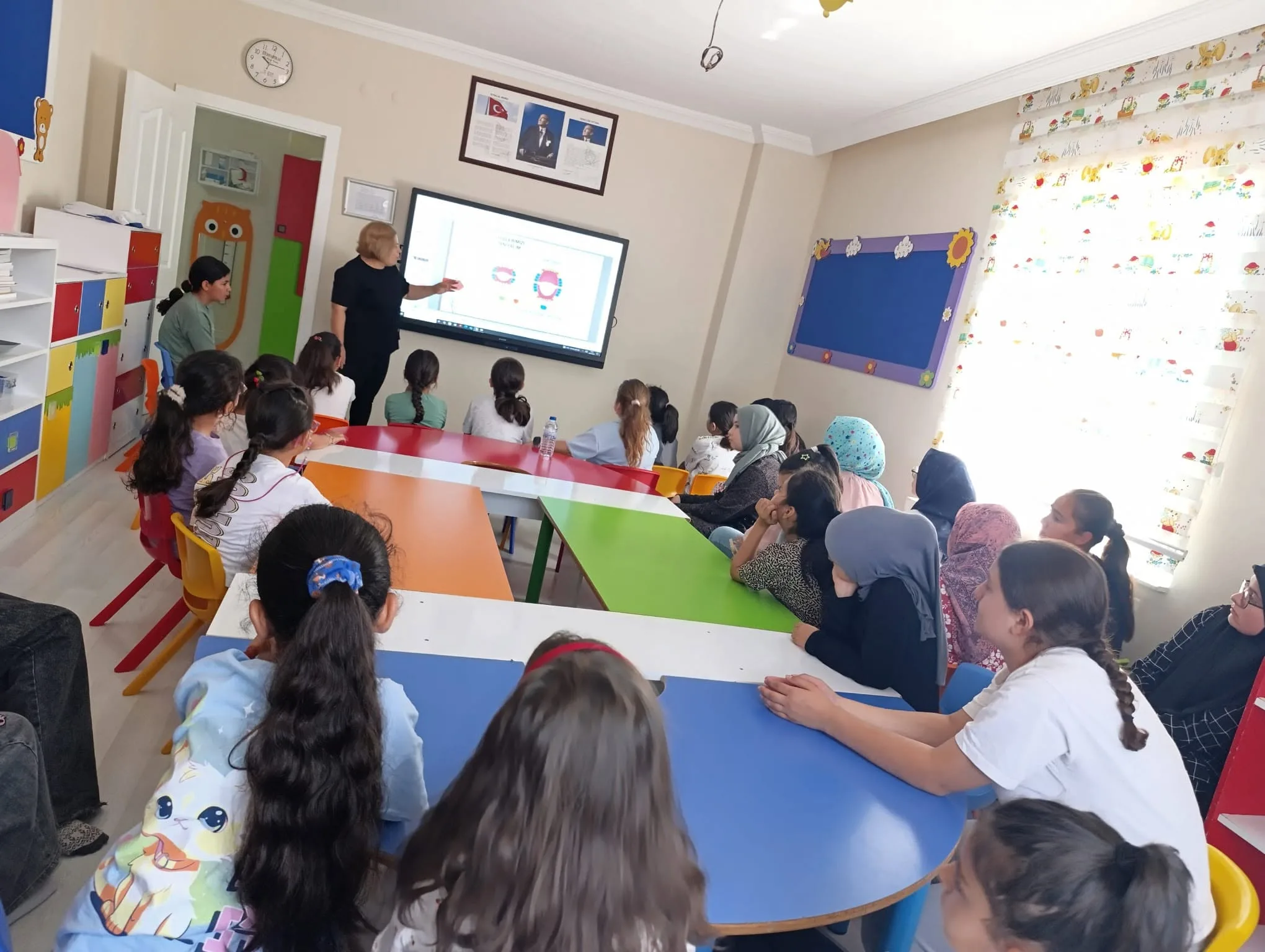 Yerköy İlçe Sağlık Müdürlüğü, Gültepe Kur'an Kursu'nda düzenlediği eğitim programıyla