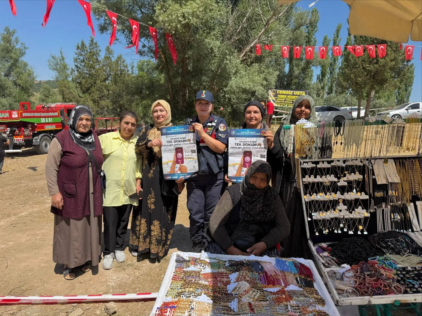 Yozgat İl Jandarma Komutanlığı, kadına yönelik şiddetin önlenmesine yönelik çalışmalarını