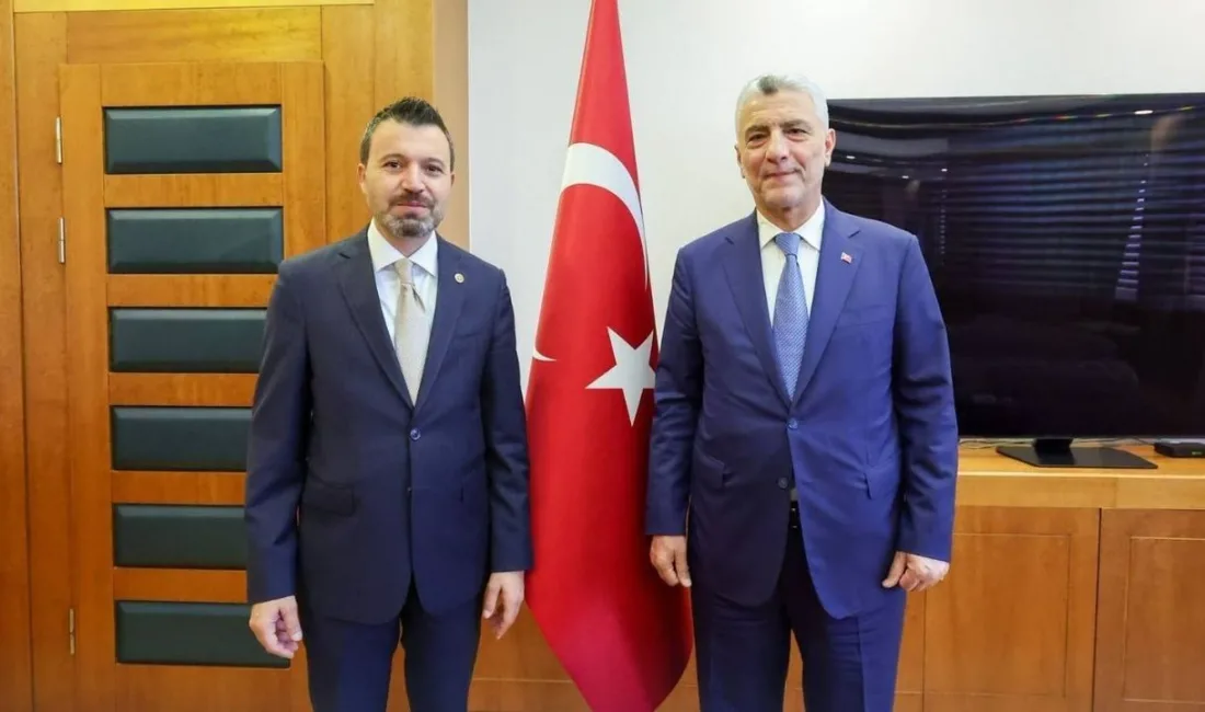 AK Parti Yozgat Milletvekili Süleyman Şahan, Ticaret Bakanı Ömer Bolat