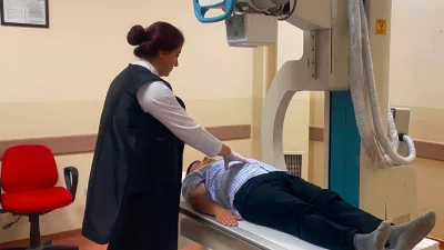 Çiçekdağı İlçe Devlet Hastanesi, teknolojik altyapısını güçlendirerek yeni dijital röntgen