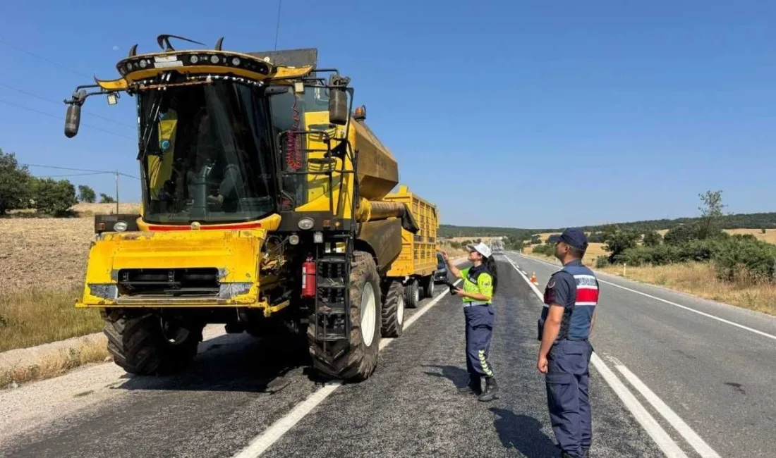 Yozgat İl Jandarma Komutanlığı, tarım sezonunda trafik kazalarını önlemek amacıyla